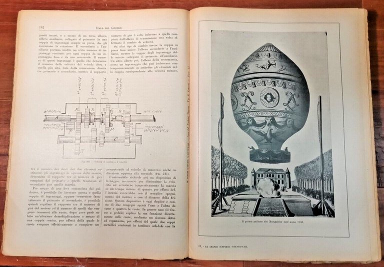 LE GRANDI SCOPERTE SCIENTIFICHE di Italo Del Giudice 1949 Nerbini …