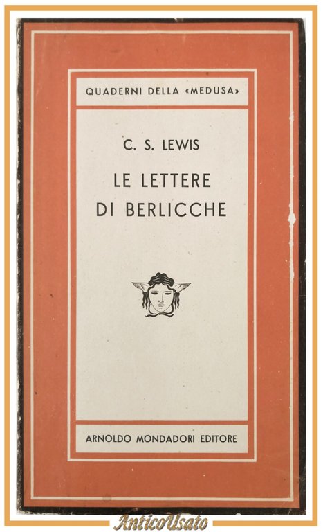 LE LETTERE DI BERLICCHE C S Lewis 1947 Mondadori quaderni …