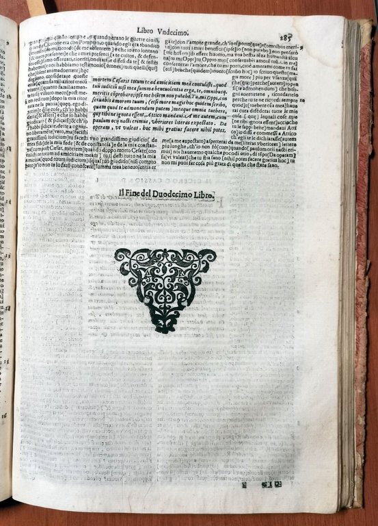 LE LETTERE FAMILIARI LATINE di Cicerone 1629 Sessa Libro Antico …