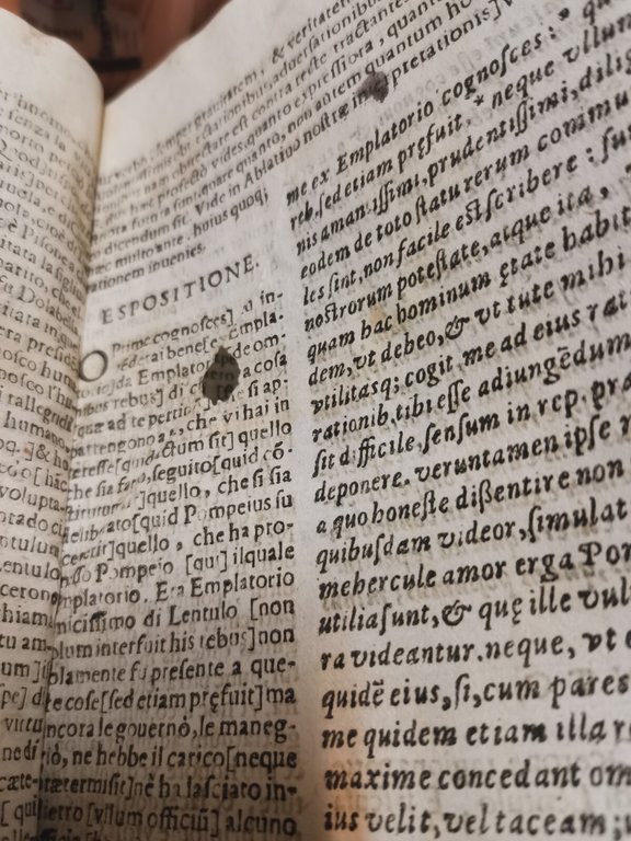 LE LETTERE FAMILIARI LATINE di Cicerone 1629 Sessa Libro Antico …