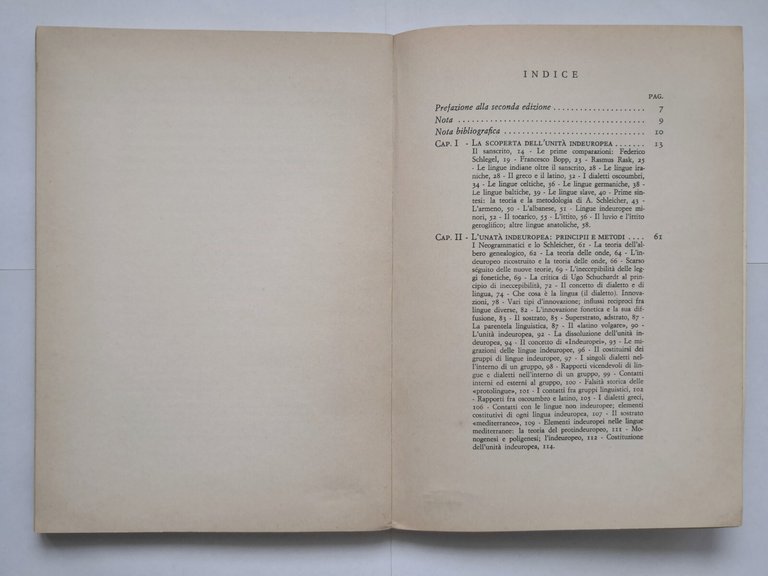 LE LINGUE INDEUROPEE di Vittore Pisani 1971 Paideia Libro studi …