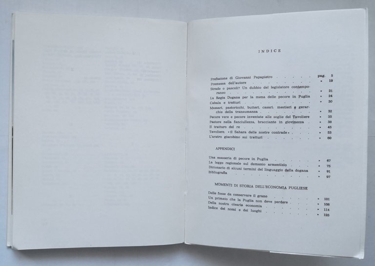 LE LUNGHE VIE ERBOSE di Italo Palasciano 1981 tratturi pastori …
