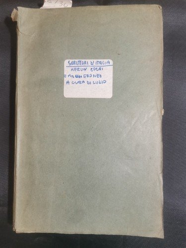 LE MACCHERONEE volume II di Merlin Cocai 1928 Laterza letteratura …