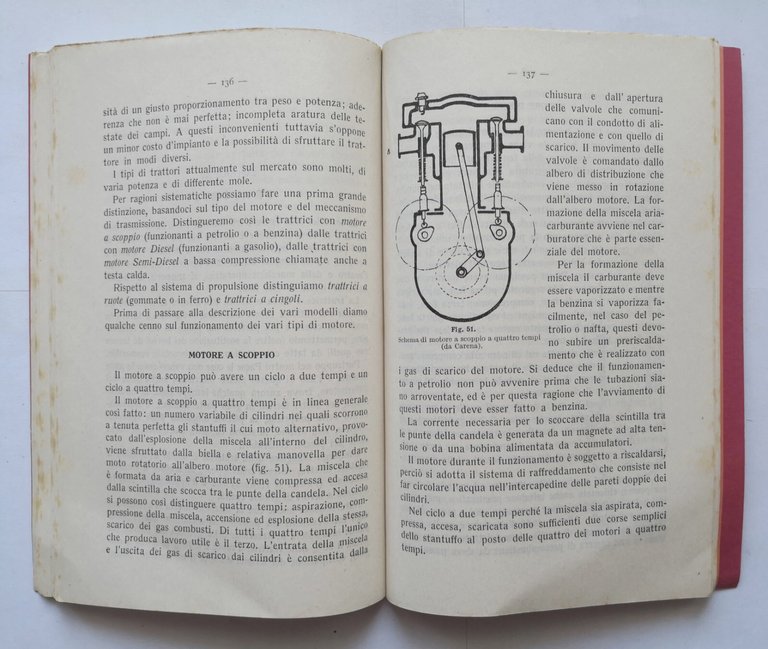 LE MACCHINE AGRICOLE di Egidio Pozzi 1952 Vallardi Libro trattore …