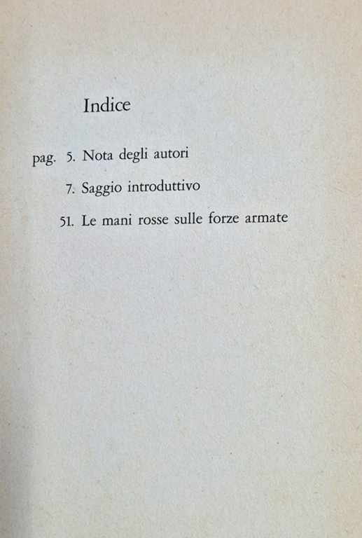 LE MANI ROSSE SULLE FORZE ARMATE Di Giannettini e Rauti …