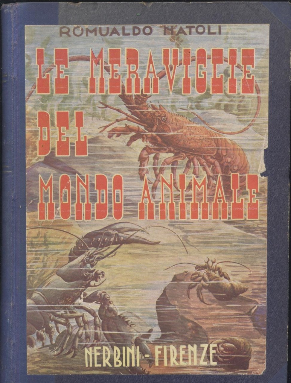 LE MERAVIGLIE DEL MONDO ANIMALE di Romualdo Natoli 1941 Nerbini …