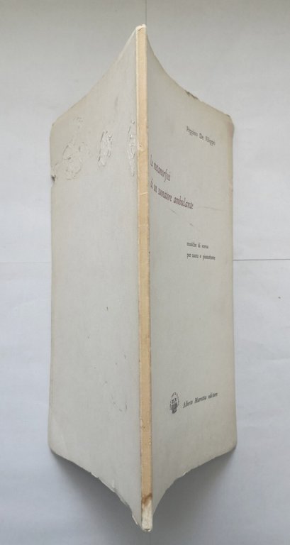 LE METAMORFOSI DI UN SUONATORE AMBULANTE di Peppino De Filippo …