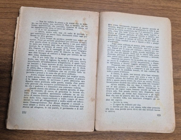 LE MIE AVVENTURE di Giacomo Casanova 1954 Bietti libro biografia …