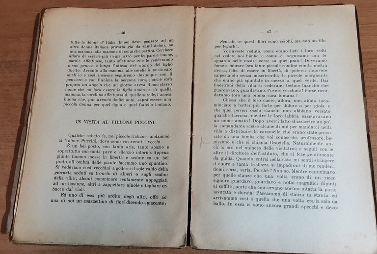 LE MIE CRONACHE di Graziella Martin Wedard 1942 conferenze ai …