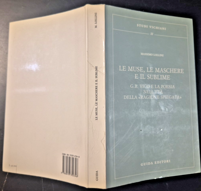 LE MUSE LE MASCHERE E IL SUBLIME Vico e la …