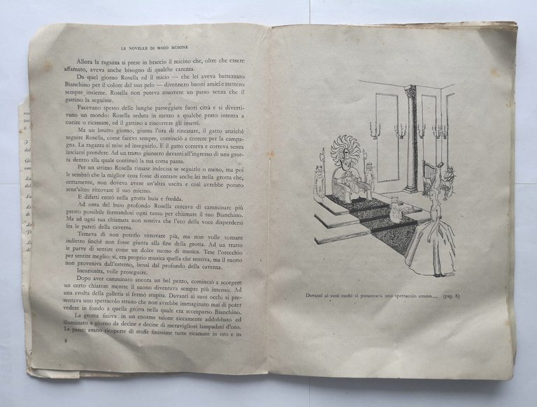 LE NOVELLE DI MAGO MUSONE di Tullio Fiori 1945 Tariffi …