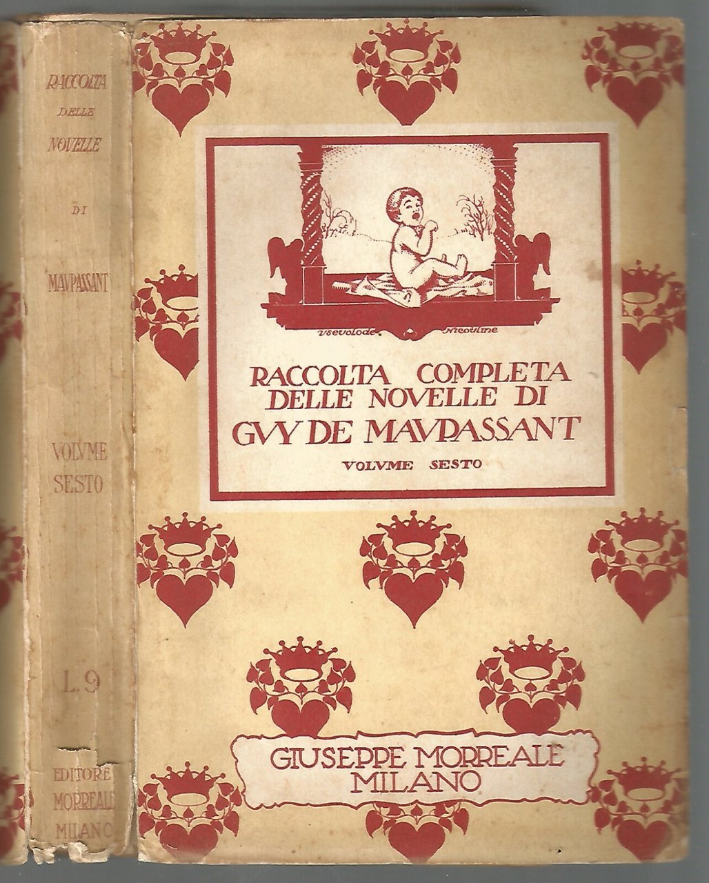 LE NOVELLE volume 6 di Guy De Maupassant 1929 Giuseppe …