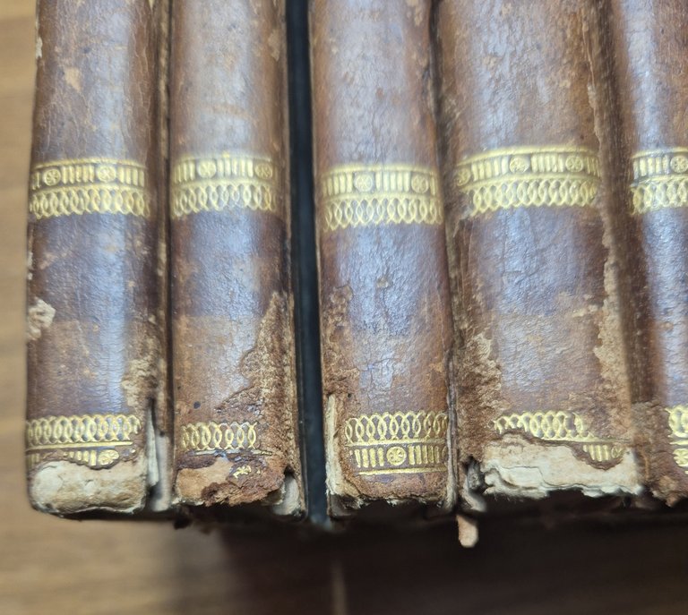 LE OPERE DI DEMOSTENE tradotte da Melchior Cesarotti 8 volumi …