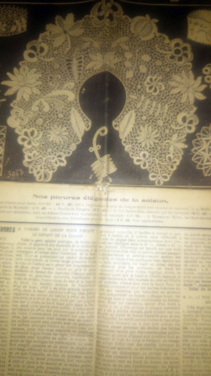 Le Petit Echo De La Broderie 22 agosto 1909 numero …