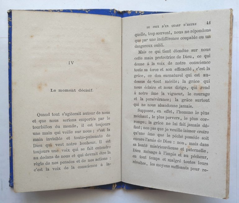 LE PRIX D'UN QUART D'HEURE di Aymard 1877 Librairie de …