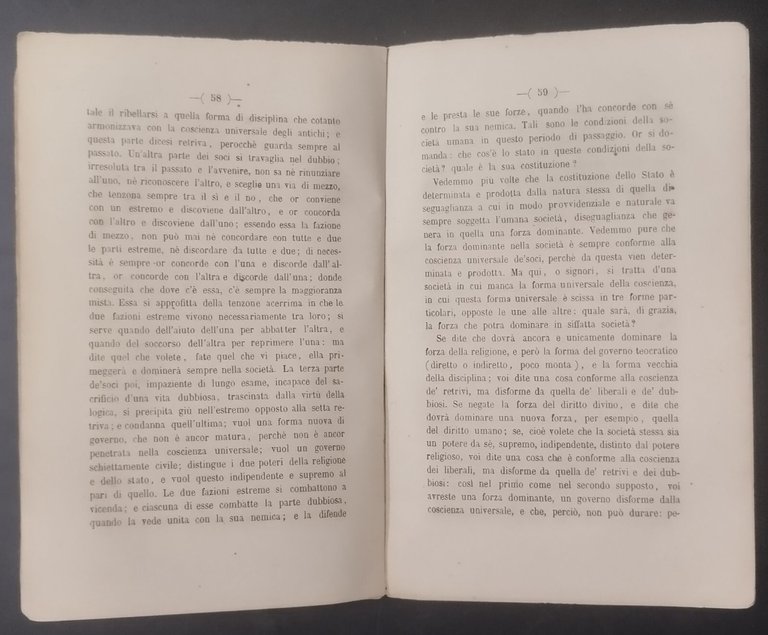 LE RELAZIONI DEL DOMMA CATTOLICO CON LA DISCIPLINA E STATO …