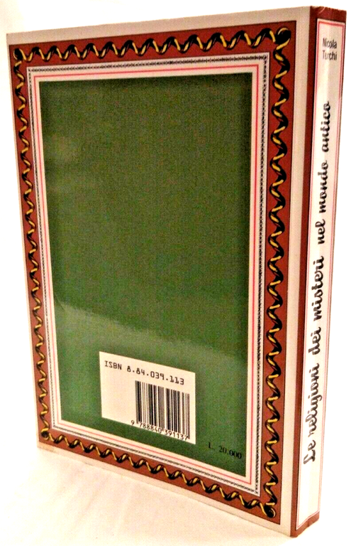 LE RELIGIONI DEI MISTERI NEL MONDO ANTICO GRECO di Turchi …