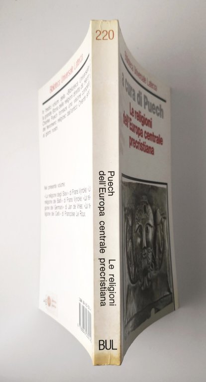 LE RELIGIONI DELL'EUROPA CENTRALE PRECRISTIANA di Puech 1988 Laterza Libro