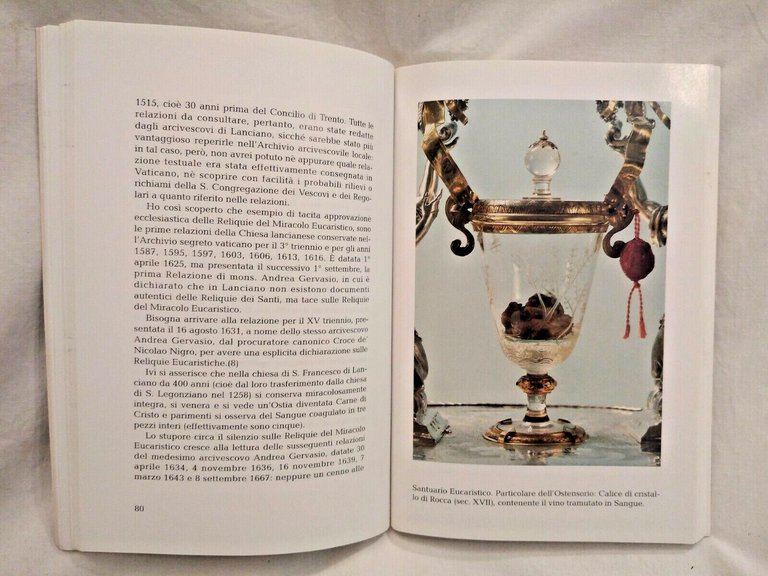 LE RELIQUIE EUCARISTICHE DEL MIRACOLO DI LANCIANO di P Amedeo …