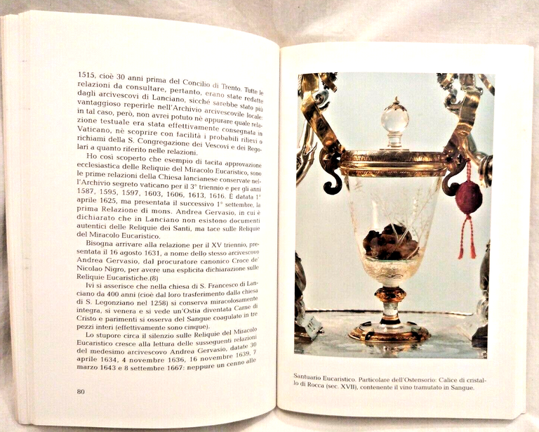 LE RELIQUIE EUCARISTICHE DEL MIRACOLO DI LANCIANO di P Amedeo …