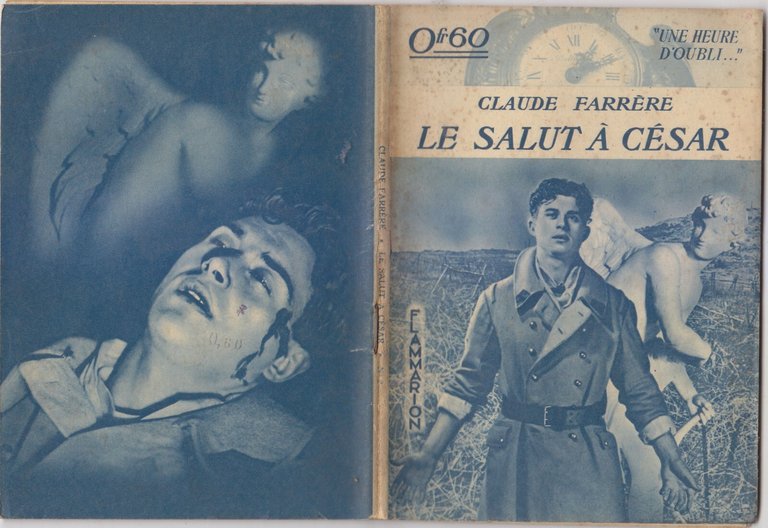 LE SALUT A CESAR di Claude Farrere 1934 Flammarion Libro …