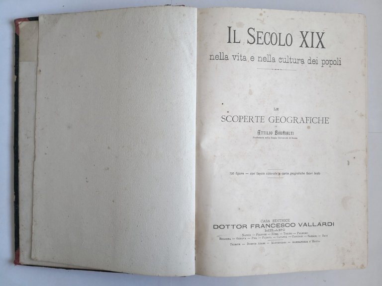 LE SCOPERTE GEOGRAFICHE di Brunialti LA MUSICA di Valletta Libro …