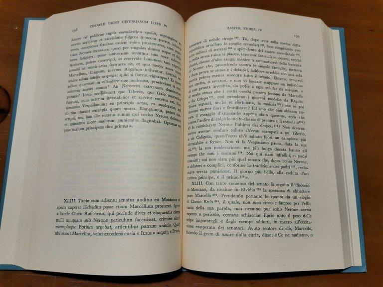 LE STORIE di Tacito Due Volumi completo Zanichelli Prosatori di …