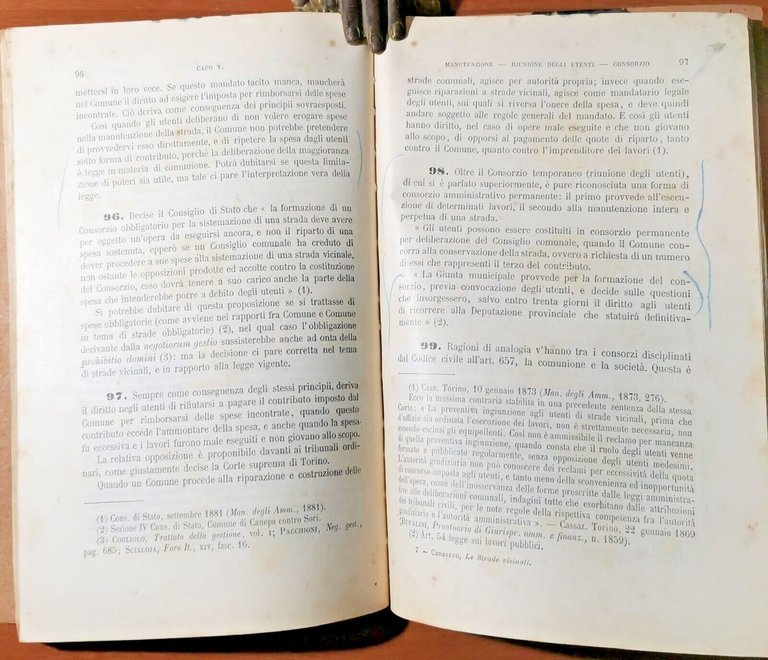 LE STRADE VICINALI di G B Cereseto 1894 Unione Tipografico …