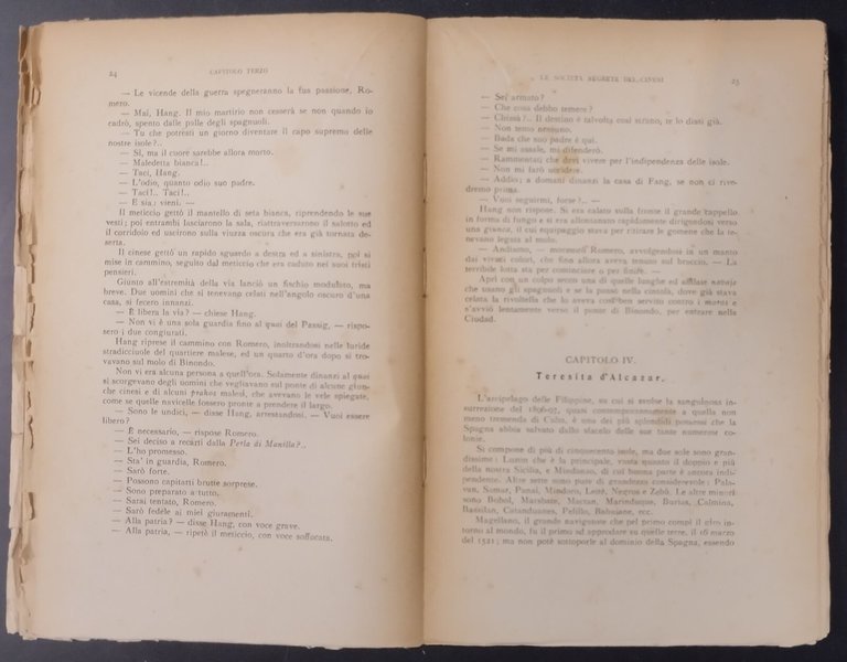 LE STRAGI DELLE FILIPPINE di Emilio Salgari 1947 Vallardi Libro …