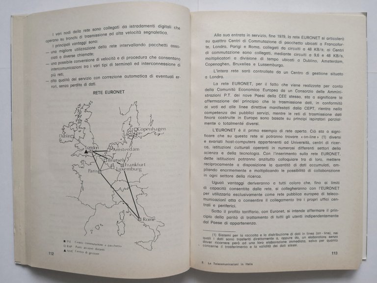 LE TELECOMUNICAZIONI IN ITALIA di Tormenta Monaco Colli 1980 Libro …
