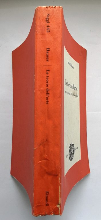 LE TEORIE DELL'ARTE di Arnold Hauser 1971 Einaudi Libro tendenze …