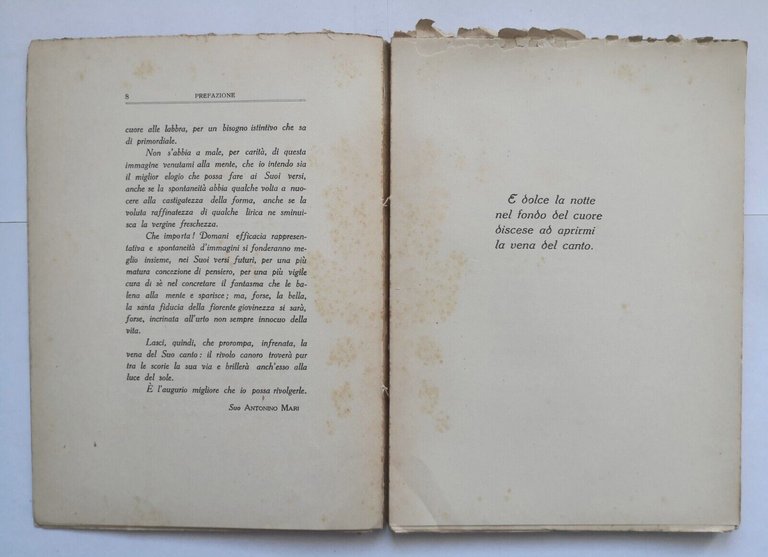 LE VEGLIE liriche di Silvio Dodaro 1929 Casini Libro poesia …