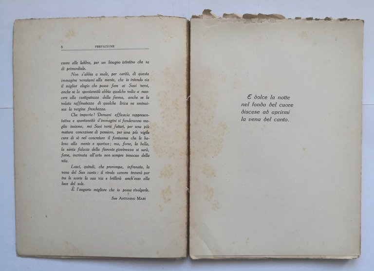 LE VEGLIE liriche di Silvio Dodaro 1929 Casini Libro poesia …