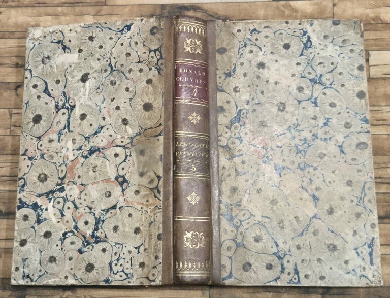 LEGISLATION PRIMITIVE solo il Tomo III de Bonald 1817 Le … | Immagine Gallery 4