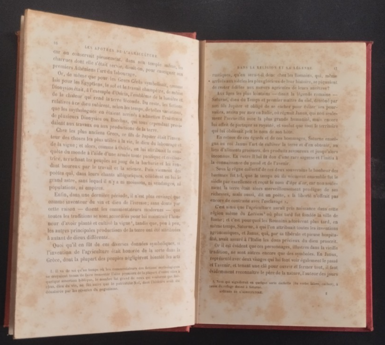 LES APOTRES DE L'AGRICOLTURE di Eugene Muller 1881 Hachette Libro …