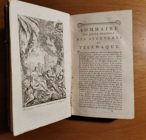 LES AVENTURES DE TELEMAQUE FILS D'ULYSSE Fenelon Francois De Salignac …