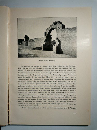 LES DERNIERES DECOUVERTES ARCHEOLOGIQUES EN ITALIE libro di archeologia ferrovie
