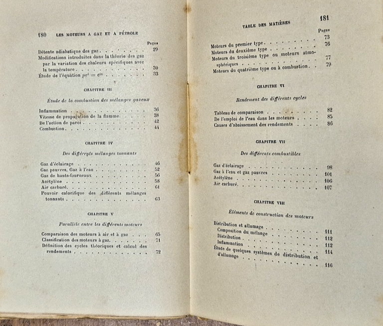 LES MOTEURS A GAZ ET A PETROLE di P Vermand … | Immagine Gallery 6