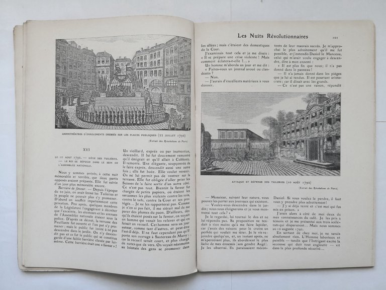 LES NUITS REVOLUTIONNAIRES di Retif De La Bretonne 1910 Artheme …