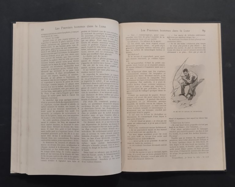 LES PREMIERS HOMME DANS LA LUNE di H G Wells …