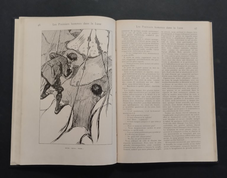 LES PREMIERS HOMME DANS LA LUNE di H G Wells …
