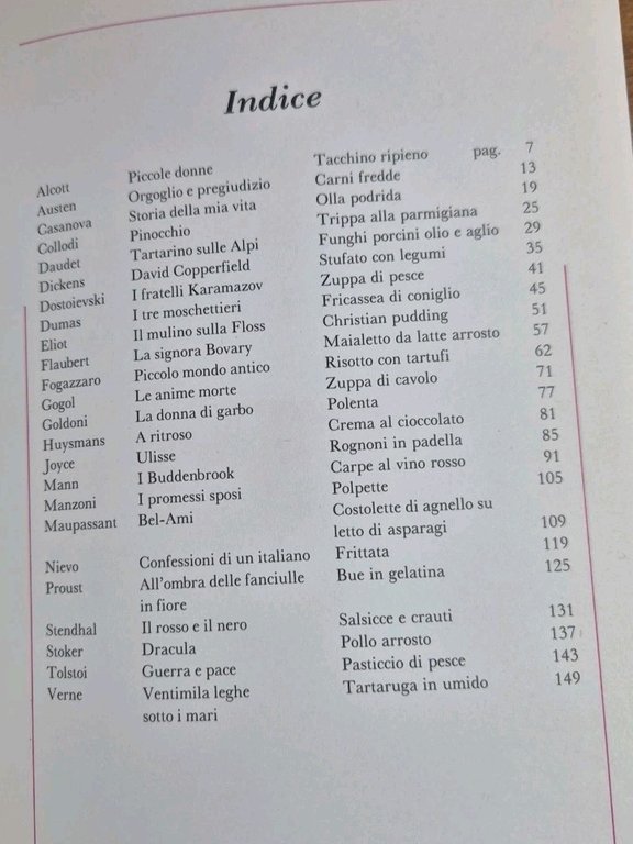LETTERATURA A TAVOLA di Pinuccia Ferrari 1983 Rizzoli Libro illustrato …