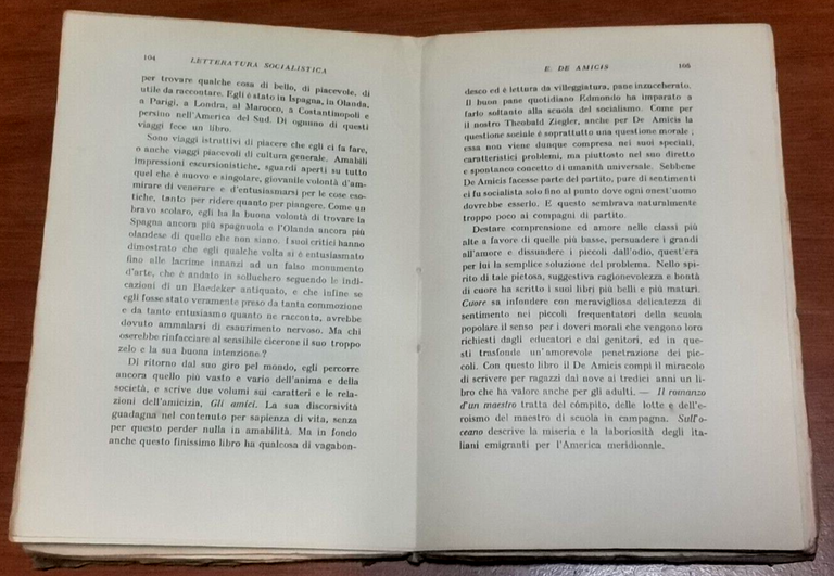 LETTERATURA ITALIANA CONTEMPORANEA di Carlo Vossler romanticismo futurismo 1916