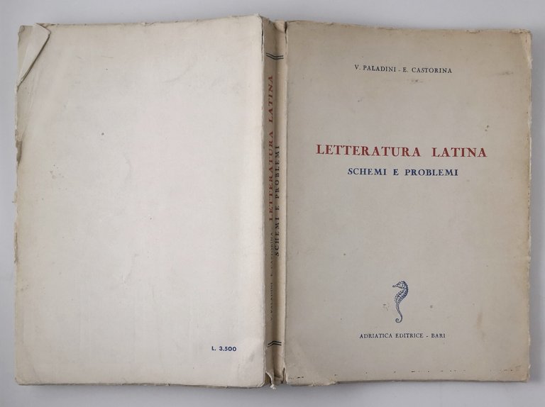 LETTERATURA LATINA Schemi e Problemi di Paladini e Castorina - …