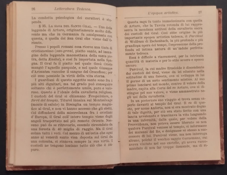 LETTERATURA TEDESCA di Otto Lange traduzione Paganini 1885 Hoepli Libro …