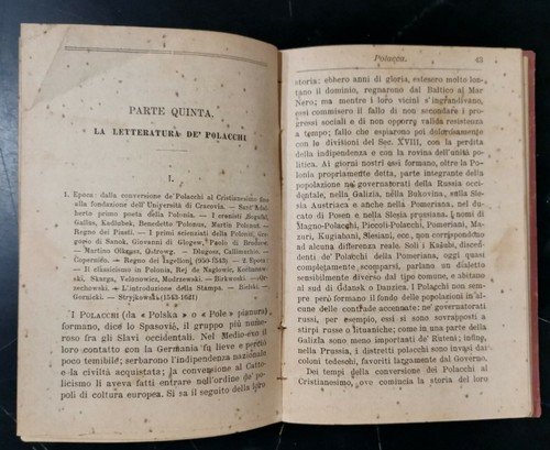 LETTERATURE SLAVE volume II Russi Polacchi Boemi di D Ciampoli …