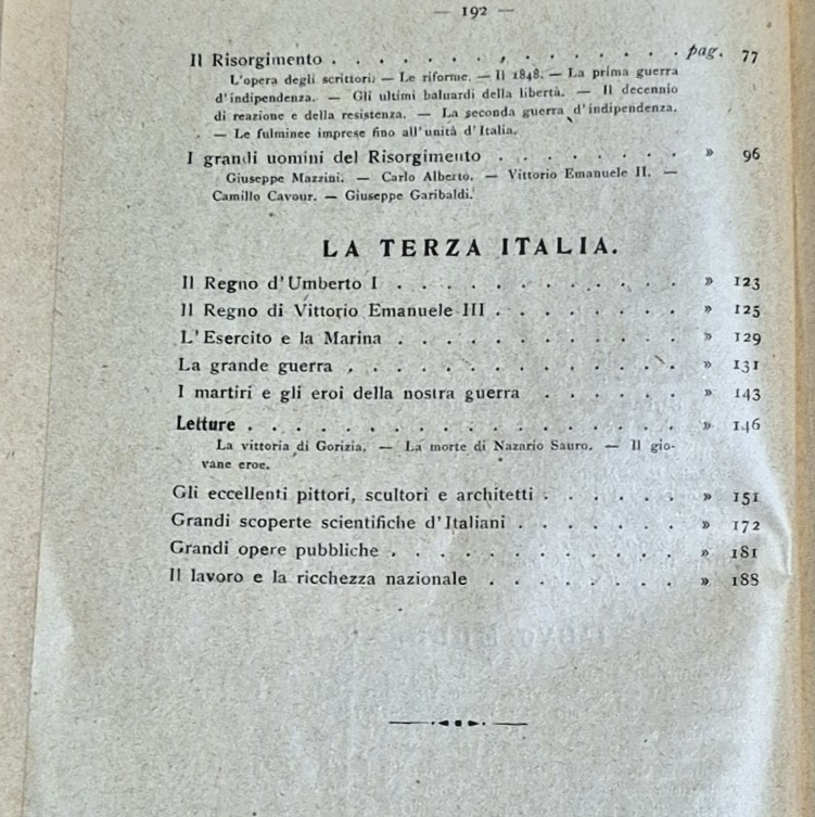LETTURE DI STORIA Italo Bardoni Classe Quinta Elementare 1925 Vallardi …