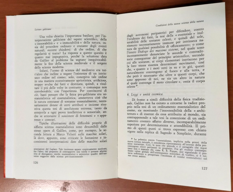 LETTURE GALILEIANE di Alberto Pasquinelli 1968 il Mulino libro epistemologia | Immagine Gallery 3