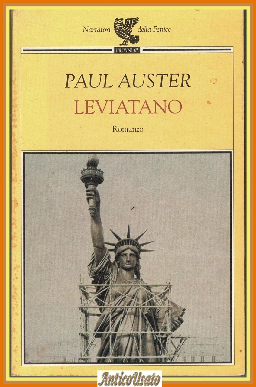 LEVIATANO di Paul Auster 2001 Guanda Narratori della Fenice romanzo … | Immagine principale