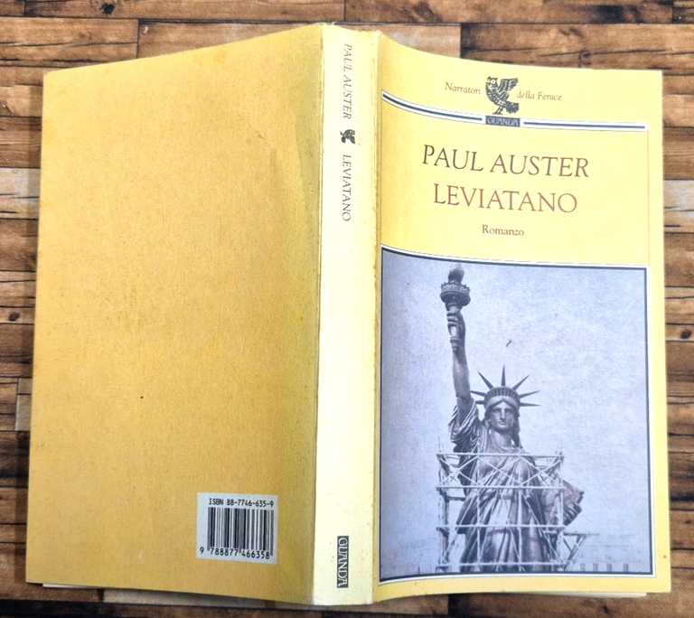 LEVIATANO di Paul Auster 2001 Guanda Narratori della Fenice romanzo … | Immagine Gallery 2